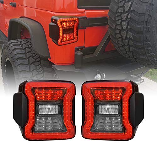 JEEP JK Wrangler用 美品テールライト 2個セット Amazon | テールライト アセンブリ 交換用 1979-2006 ラングラー